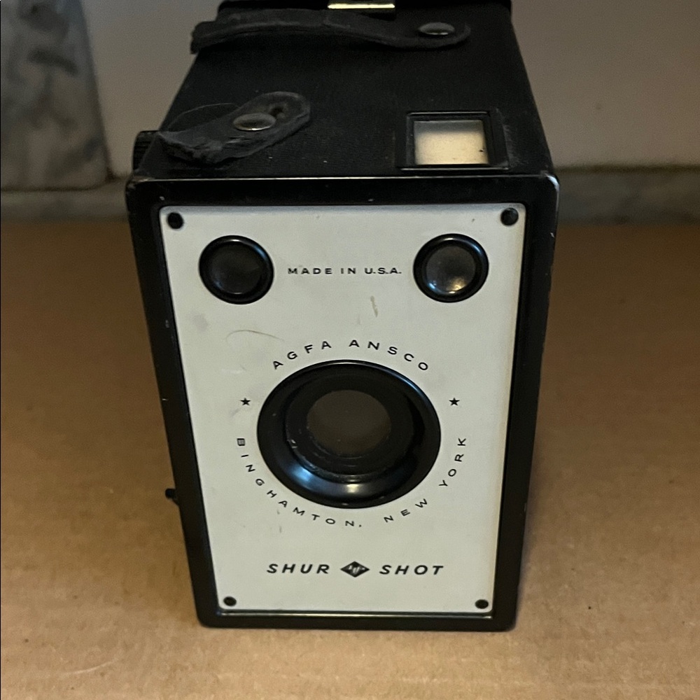 Shur Shot Black Vintage Camera